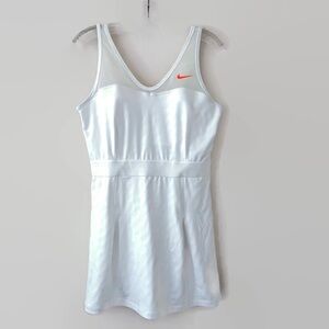 Nike Serena Williams iconic Wimbledon Women's Tennis Dress Size L Bra Mesh